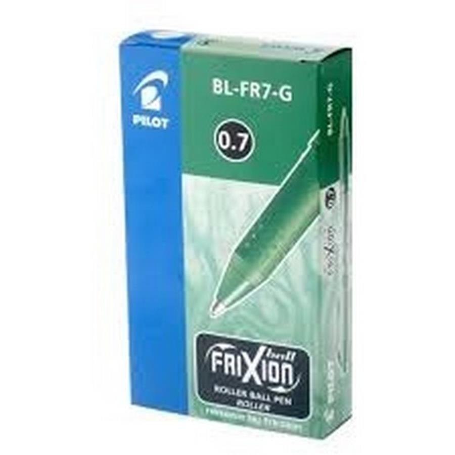 BOLIGRAFO ROLLER BORRABLE FRIXION BALL VERDE REMOTO BL-FR7-G